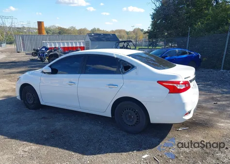 2016 Nissan Sentra Fe+ S/S/Sl/Sr/Sv из США, поврежденный, VIN 3N1AB7APXGY216461